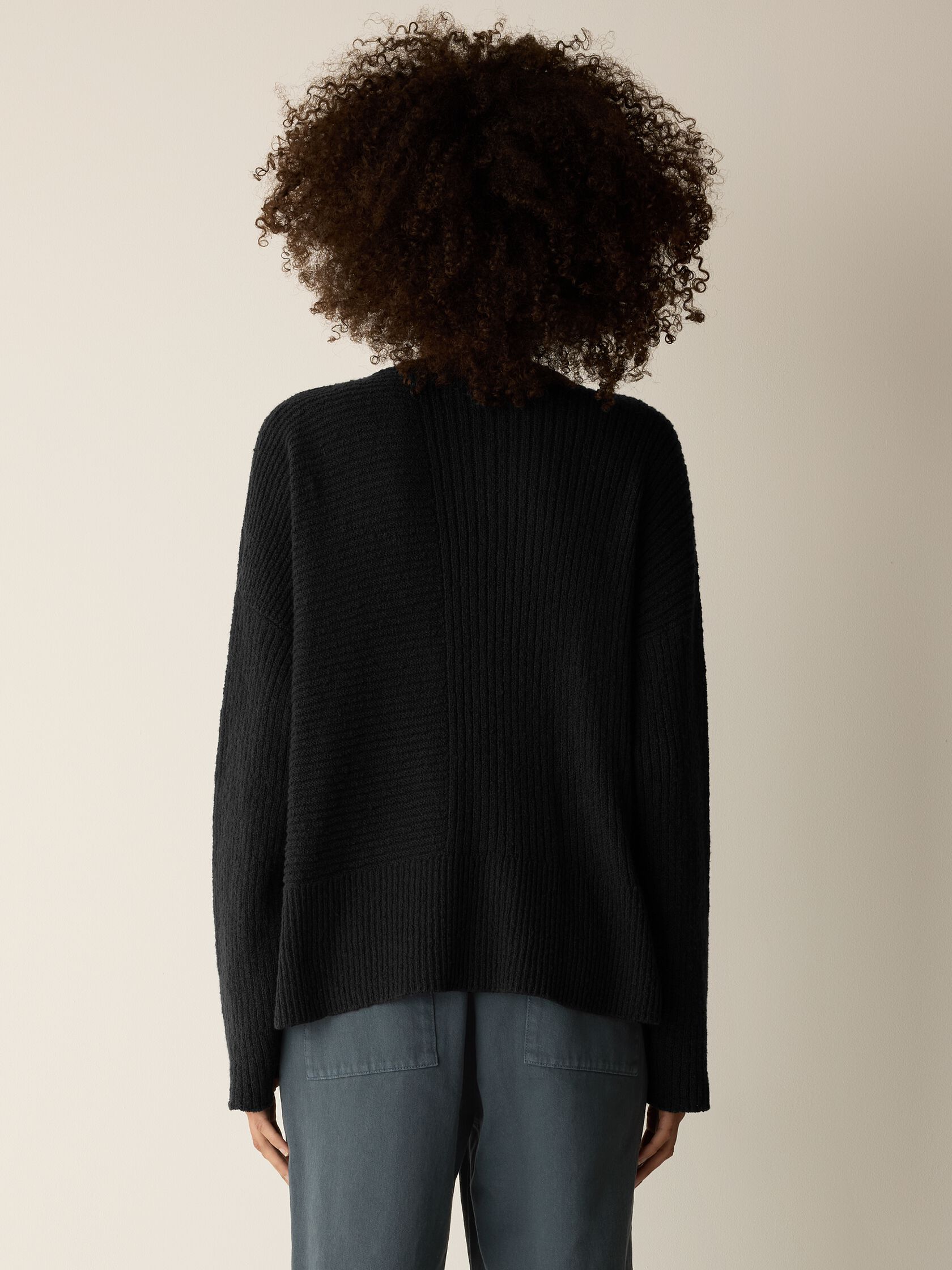 Peruvian Cotton Cloud Crew Neck Top