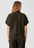Organic Handkerchief Linen Short-Sleeve Shirt