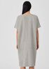 Organic Cotton Linen Ticking Stripe Dress