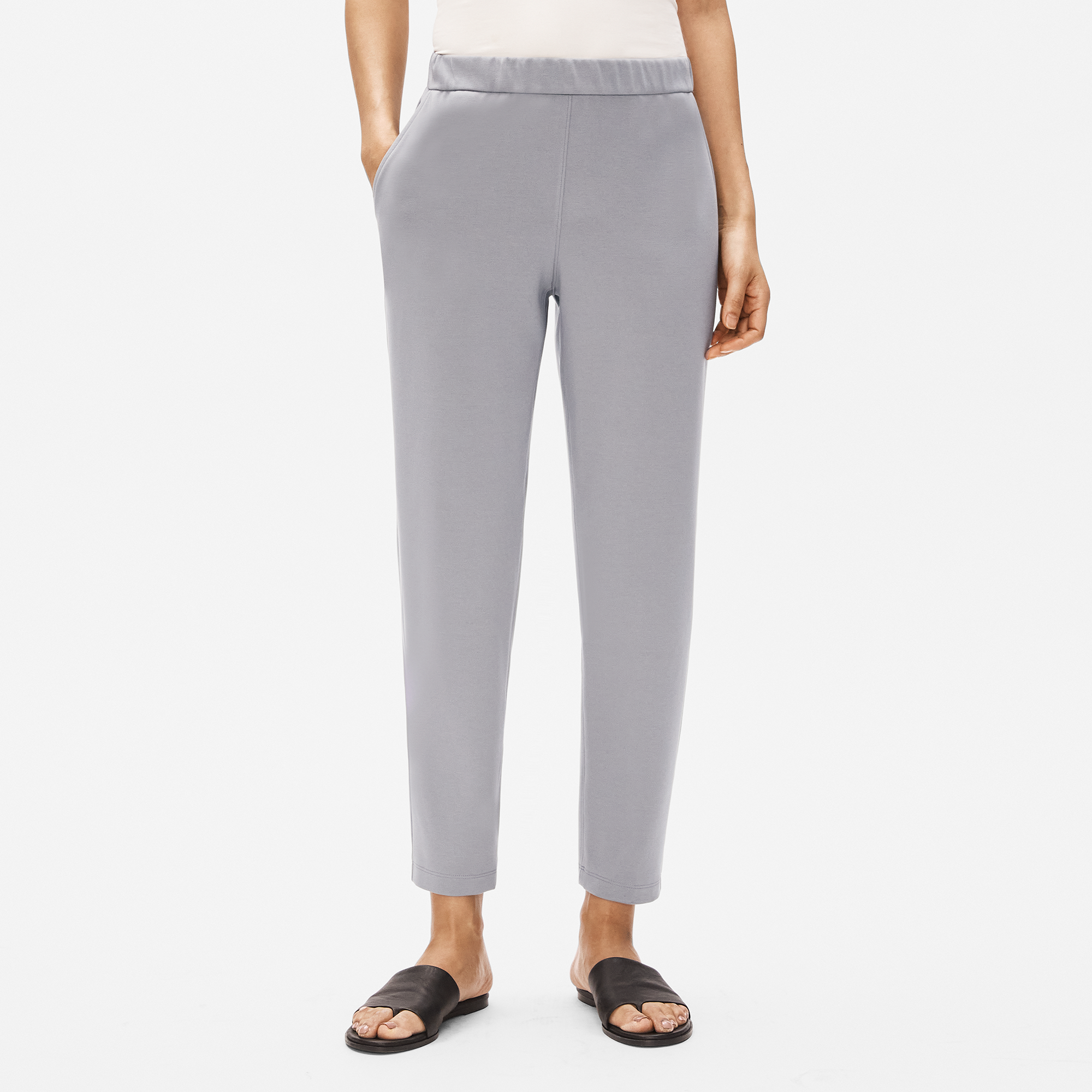 Flex Tencel Ponte Slouchy Pant | EILEEN 