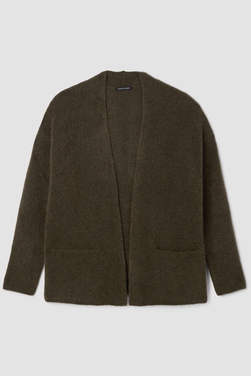 Cashmere Silk Boucle Bliss Cardigan Cashmere Silk Boucle Bliss Cardigan