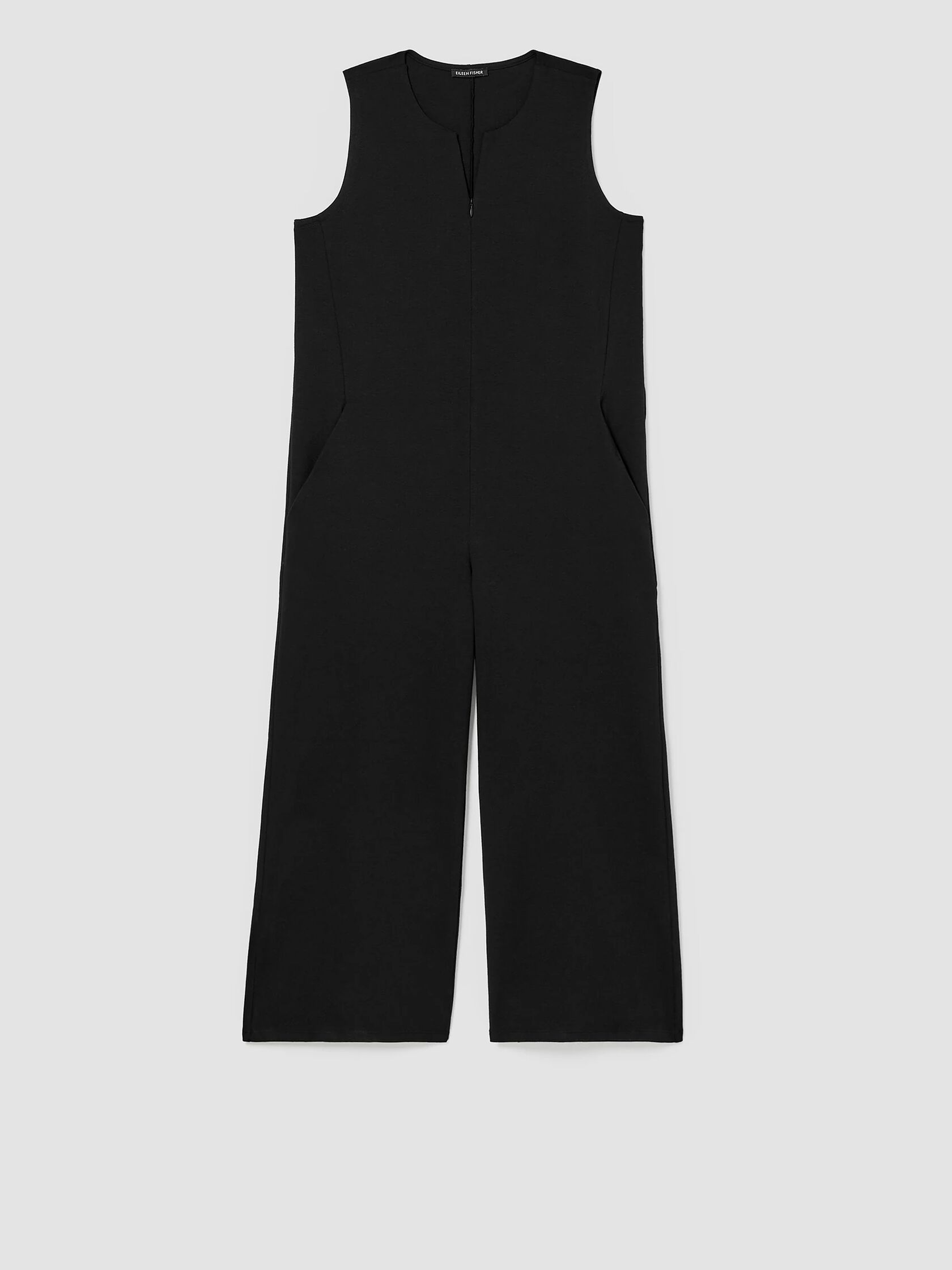 Cotton Ponte Jumpsuit