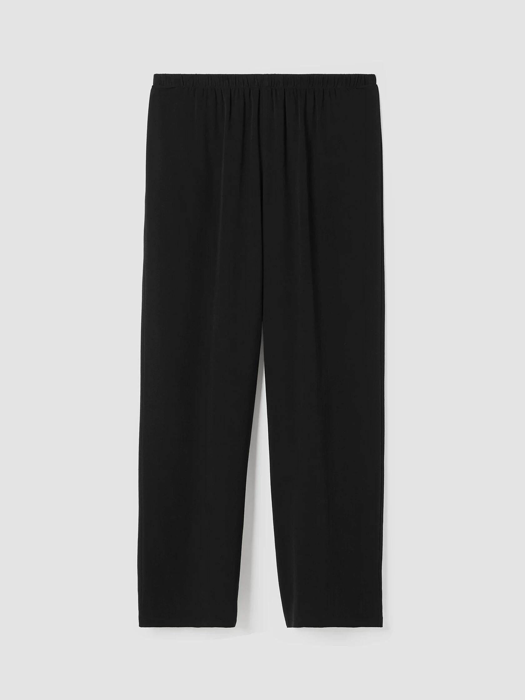 Silk Georgette Crepe Straight Pant