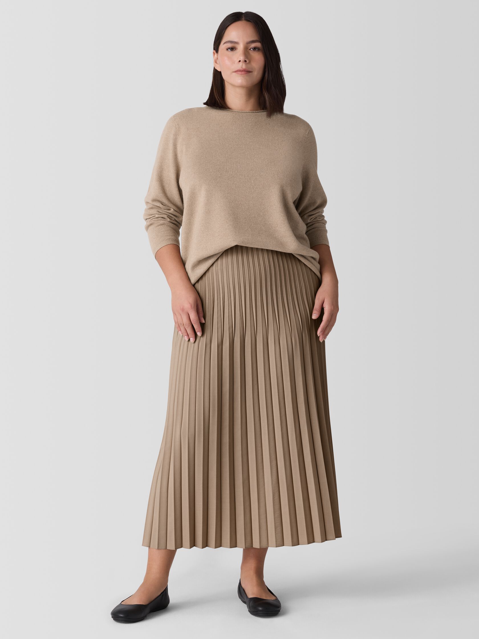 Italian Cashmere Crew Neck Top