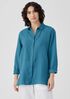 Organic Handkerchief Linen Classic Collar Shirt