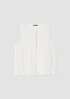 Silk Habutai Quilted Vest
