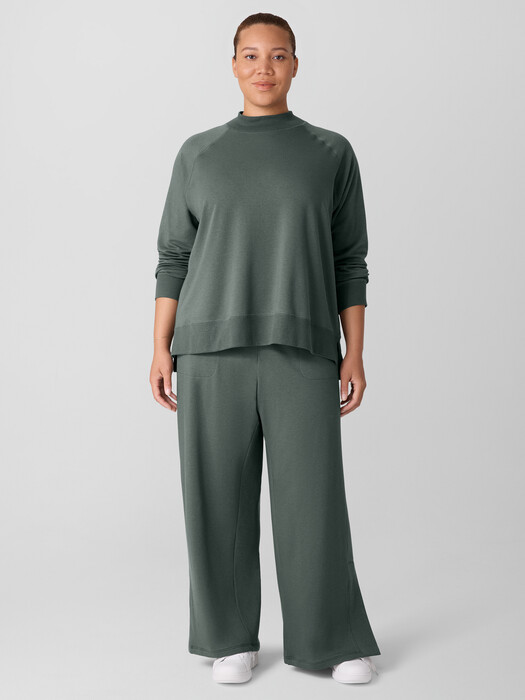 Cozy Brushed Terry Hug Straight Pant