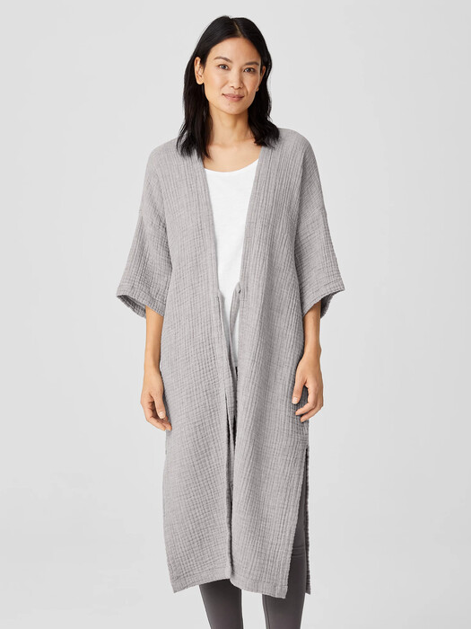Organic Cotton Lofty Gauze Robe