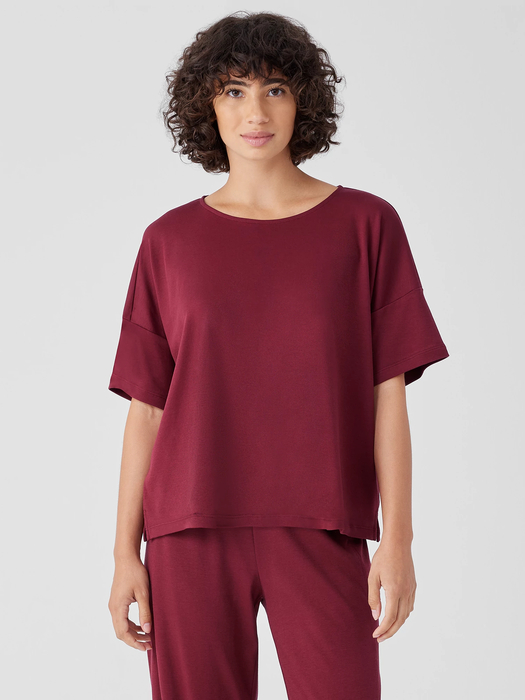 Organic Cotton Interlock Sleep Tee