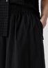 Washed Organic Cotton Poplin Skirt Pant
