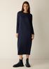 Stretch Jersey Knit Oval Dress