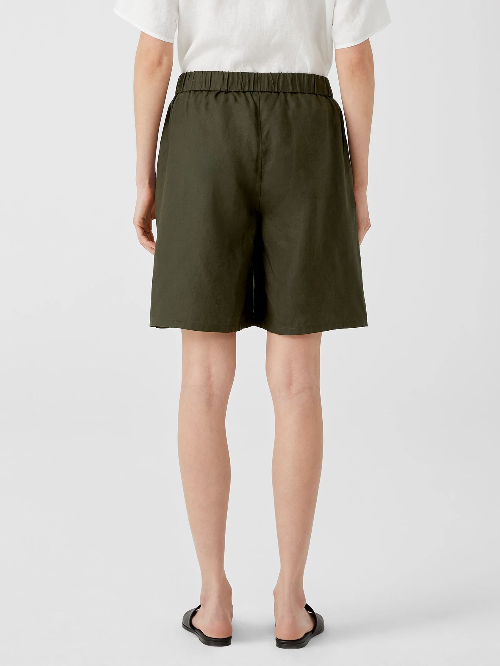 Organic Linen Shorts