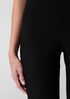 Washable Stretch Crepe High-Waisted Pant