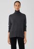 Merino Jersey Turtleneck in Regenerative Wool