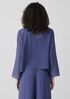 Sheer Silk Georgette Tie Jacket