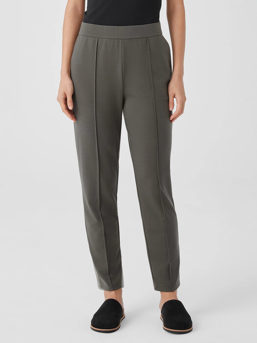Washable Flex Ponte Pintuck Pant