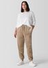 Cozy Velour Knit Jogger Pant