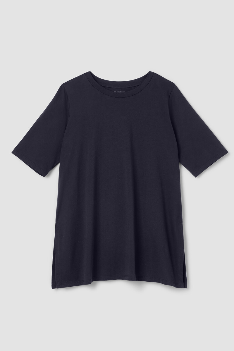Organic Pima Cotton Jersey Long Tee Organic Pima Cotton Jersey Long Tee
