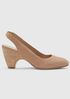 Milla Tumbled Nubuck Slingback