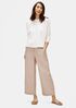 Organic Cotton Steel Wide-Leg Pant