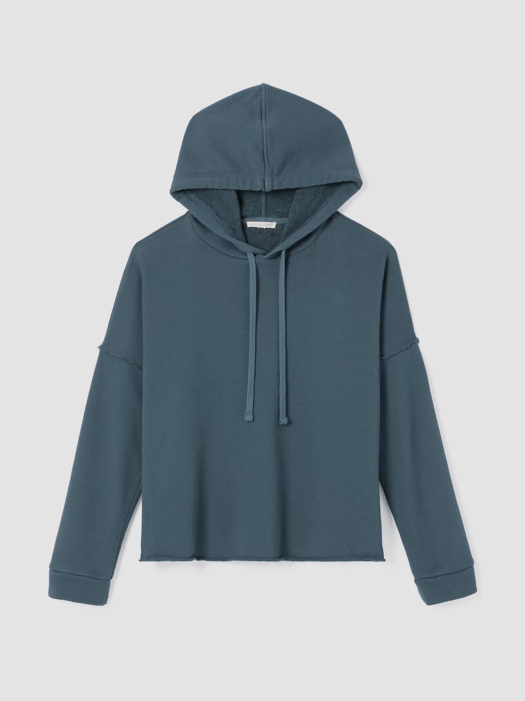 Organic Cotton French Terry Hooded Top