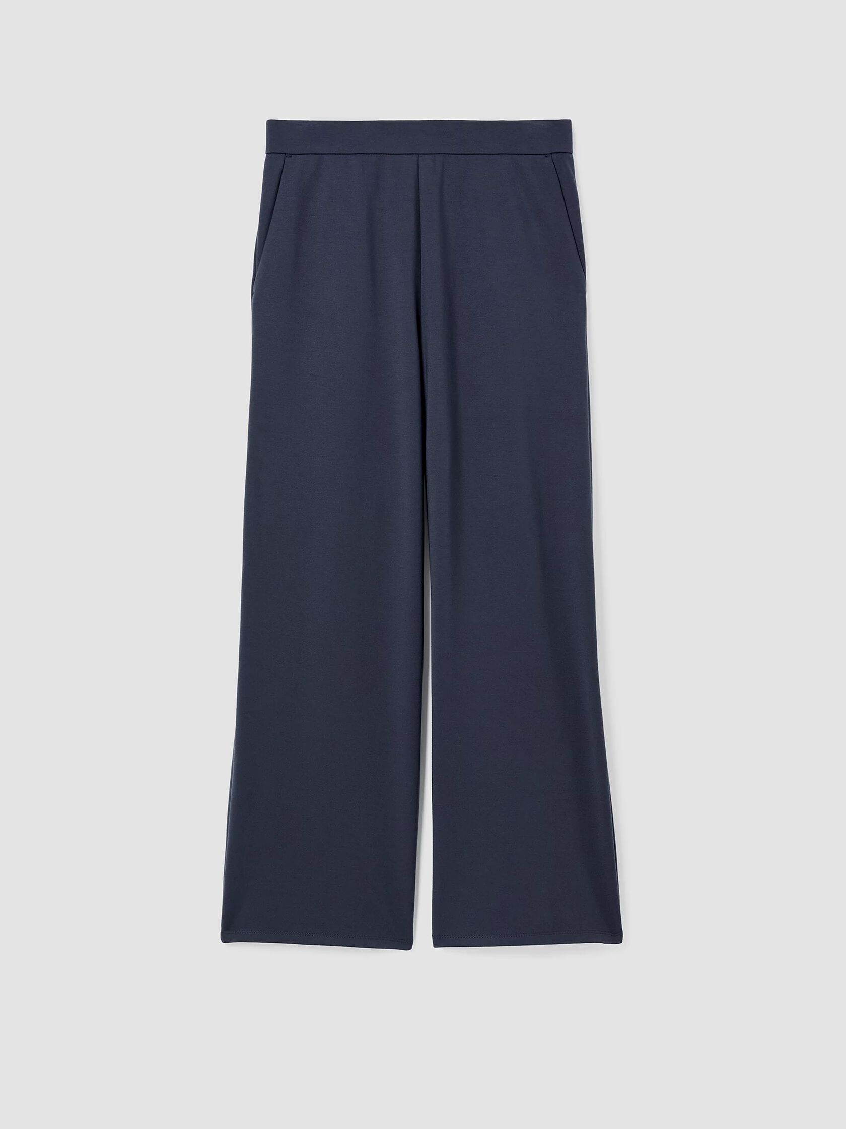 Washable Flex Ponte Wide-Leg Pant