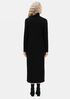 Viscose Jersey Scrunch Neck Dress