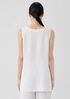 Organic Cotton Gauze Scoop Neck Tank