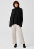 Cashmere Silk Bliss Turtleneck Box-Top