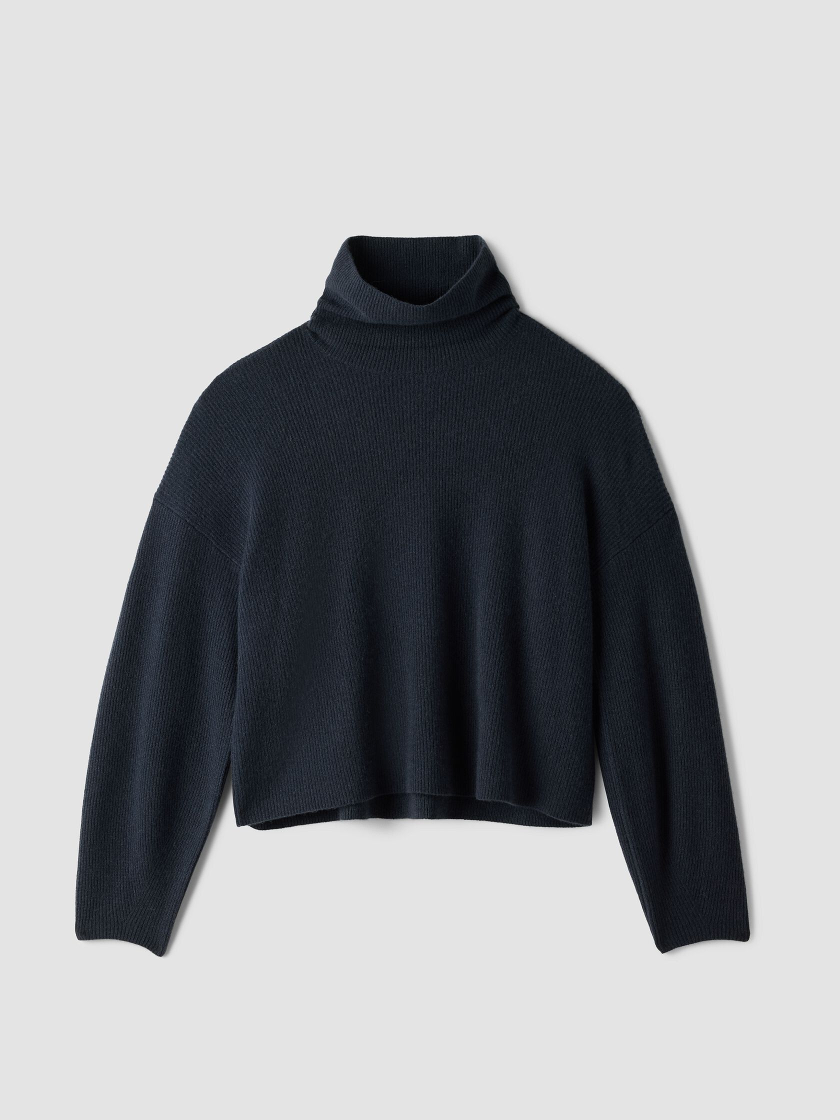 Italian Cashmere Turtleneck Top
