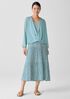 Sheer Silk Georgette Tie Jacket