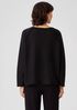 Organic Cotton French Terry Crew Neck Top