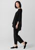 Superfine Merino Poncho in Regenerative Wool