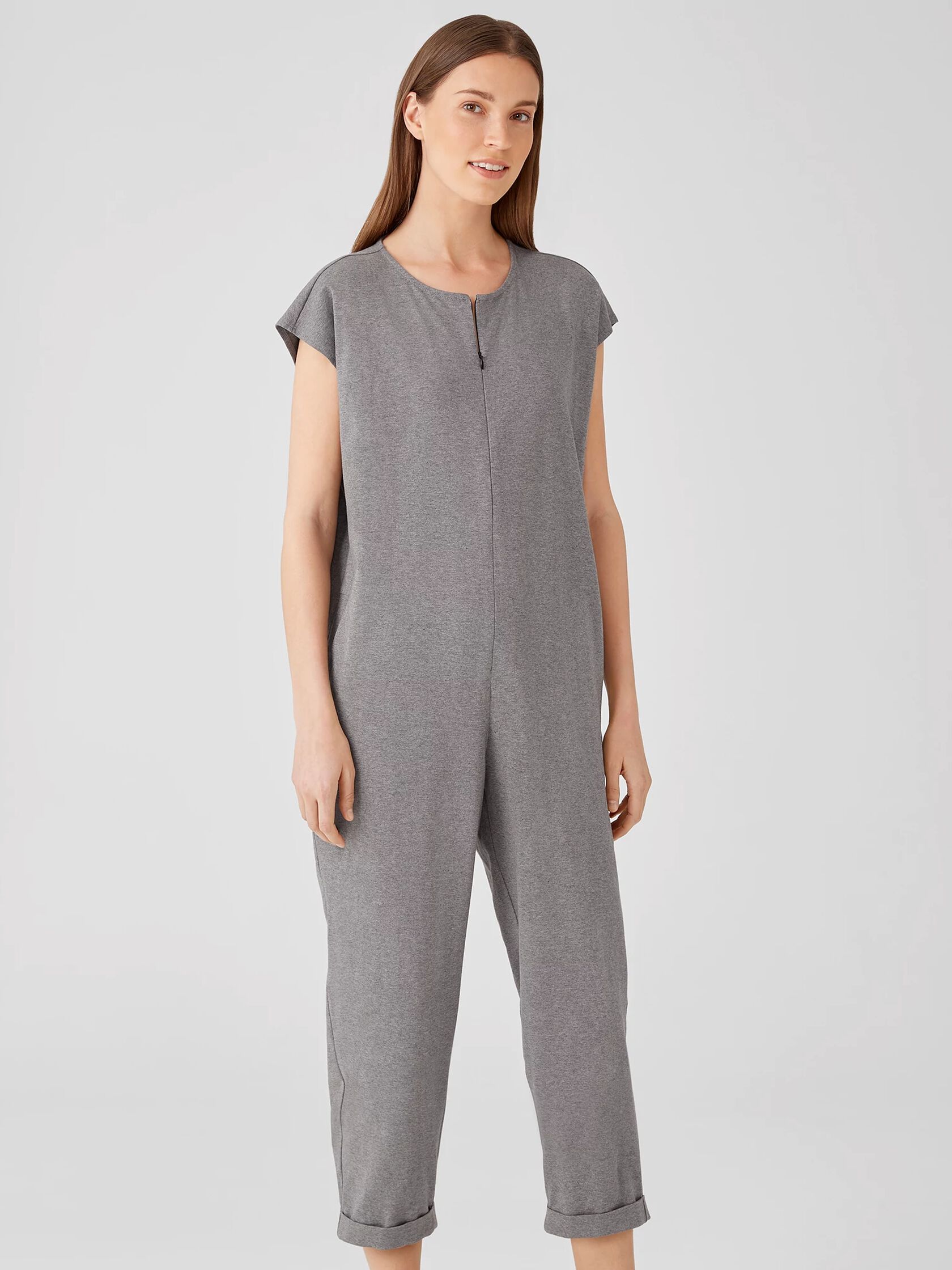 Heathered Organic Cotton Jumpsuit