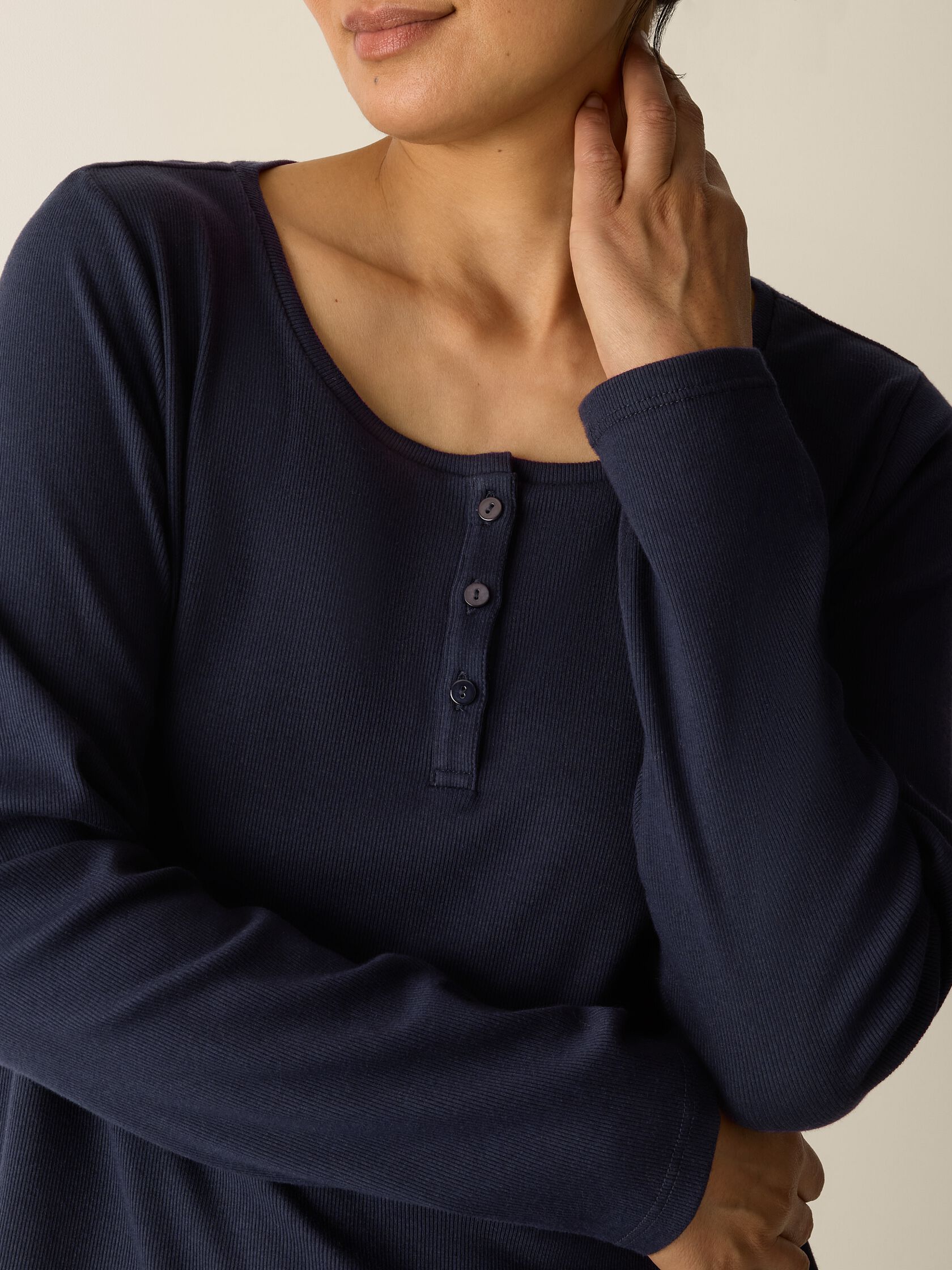 Organic Cotton Rib Sleep Set