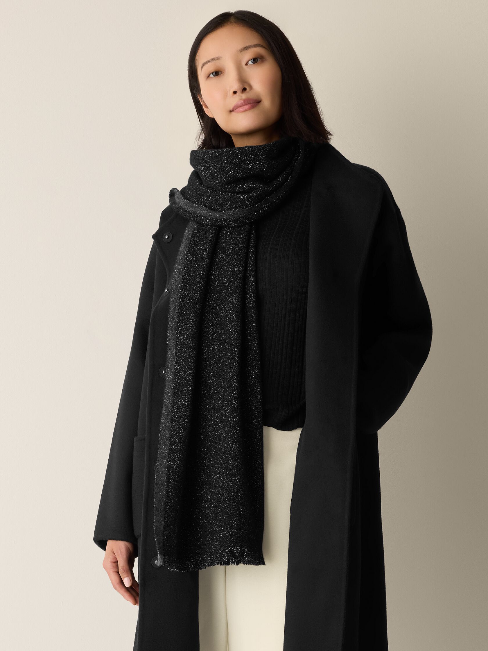 Wool Shimmer Scarf