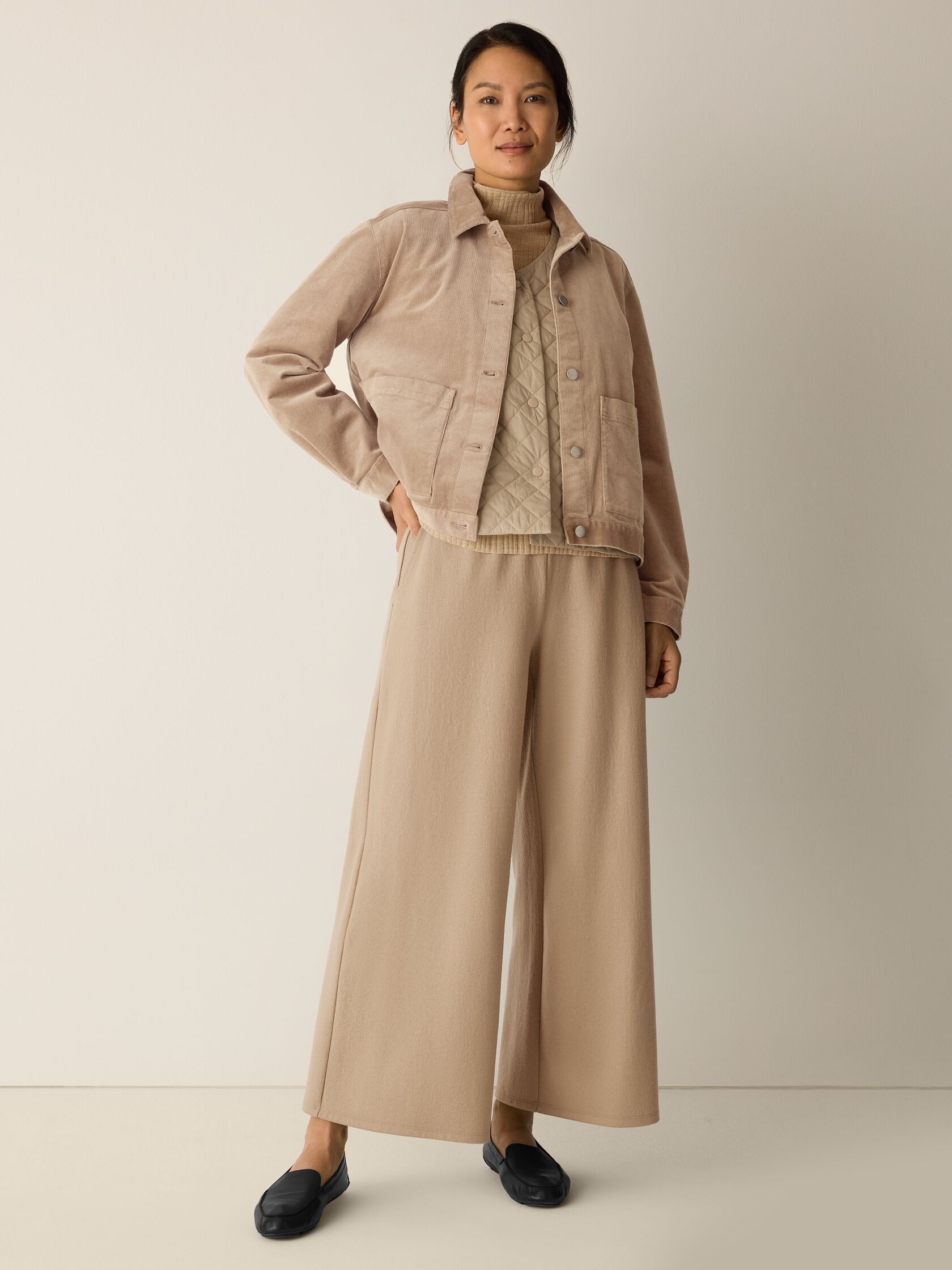 Organic Cotton Stretch Corduroy Jacket