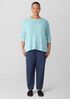 Cotton Stretch Denim Lantern Jean