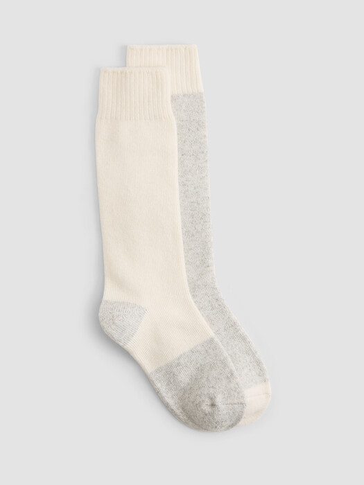Marled Recycled Nylon Blend Women's 2-Pack