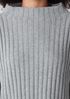 Recycled Wool Cashmere Funnel Neck Top