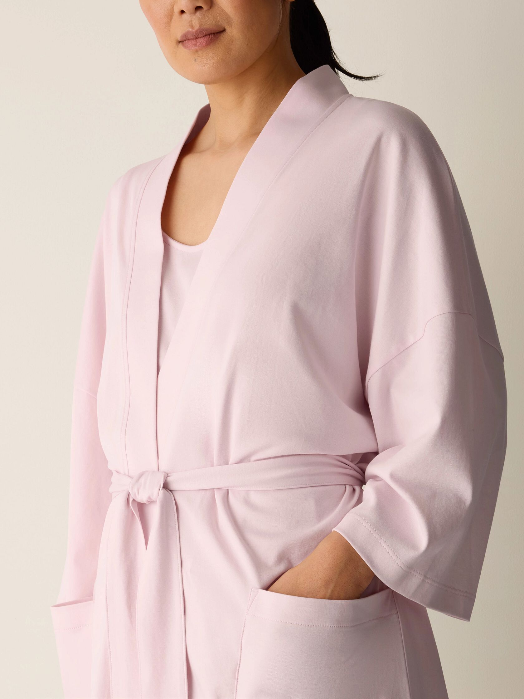 Organic Cotton Interlock Sleep Robe