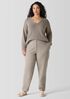 Garment-Dyed Utility Organic Cotton Tapered Pant