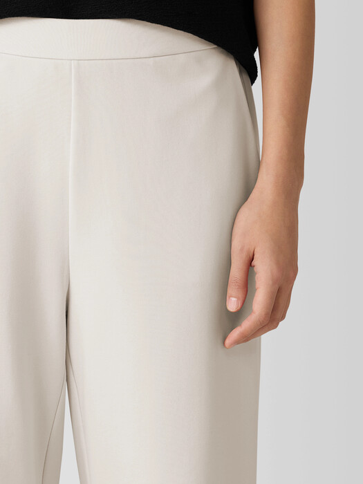 Washable Flex Ponte Wide-Leg Pant