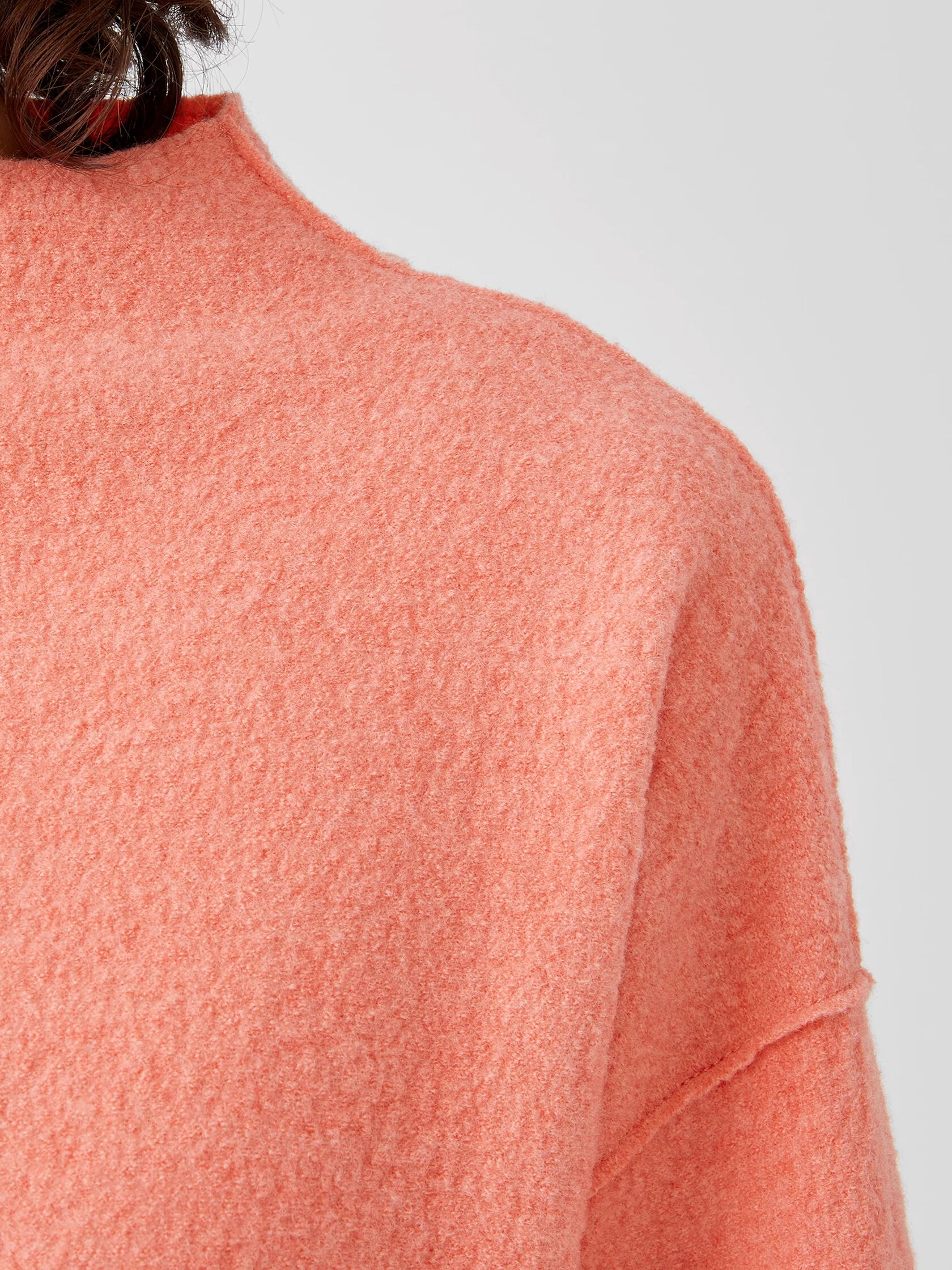 Lightweight Boiled Wool Box-Top