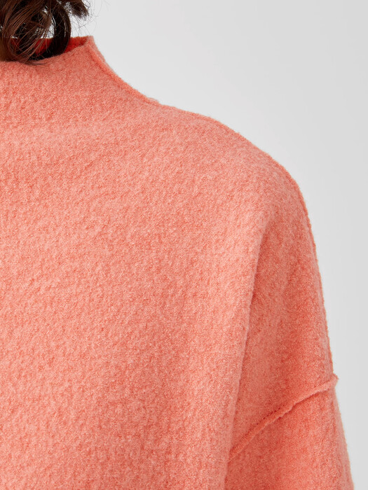 Lightweight Boiled Wool Box-Top