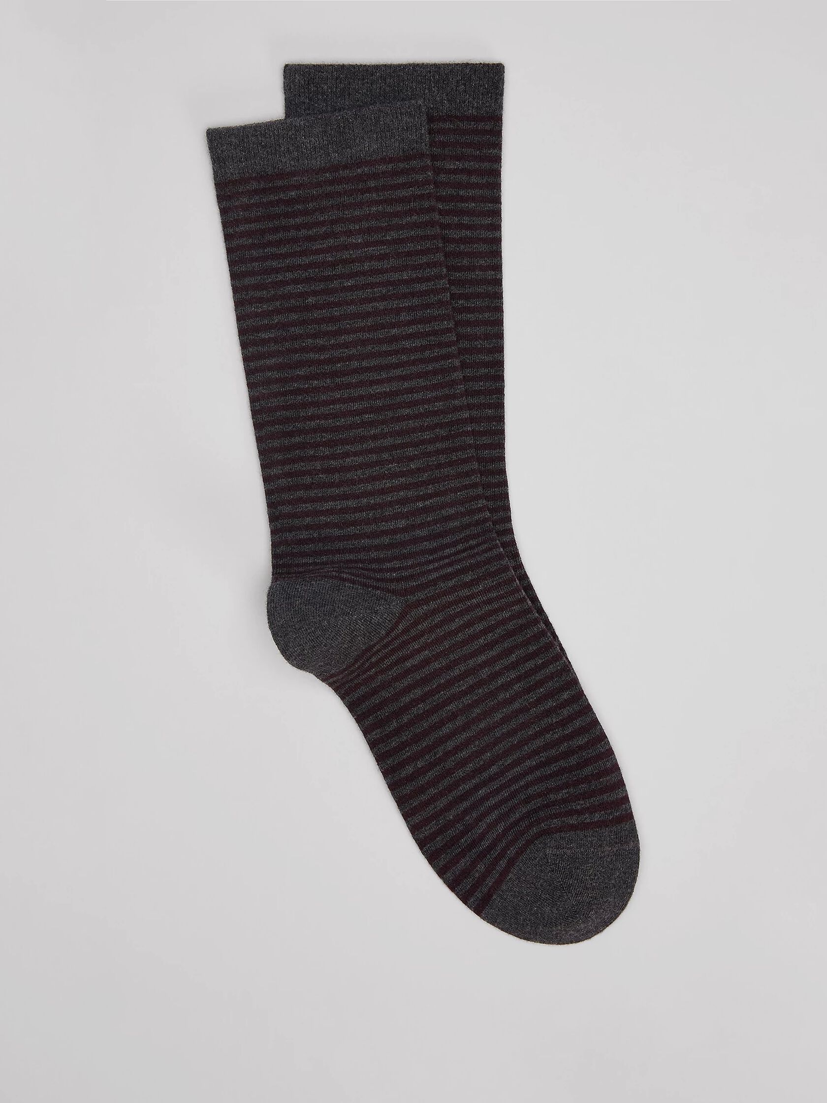 Organic Cotton Skinny Stripe Sock