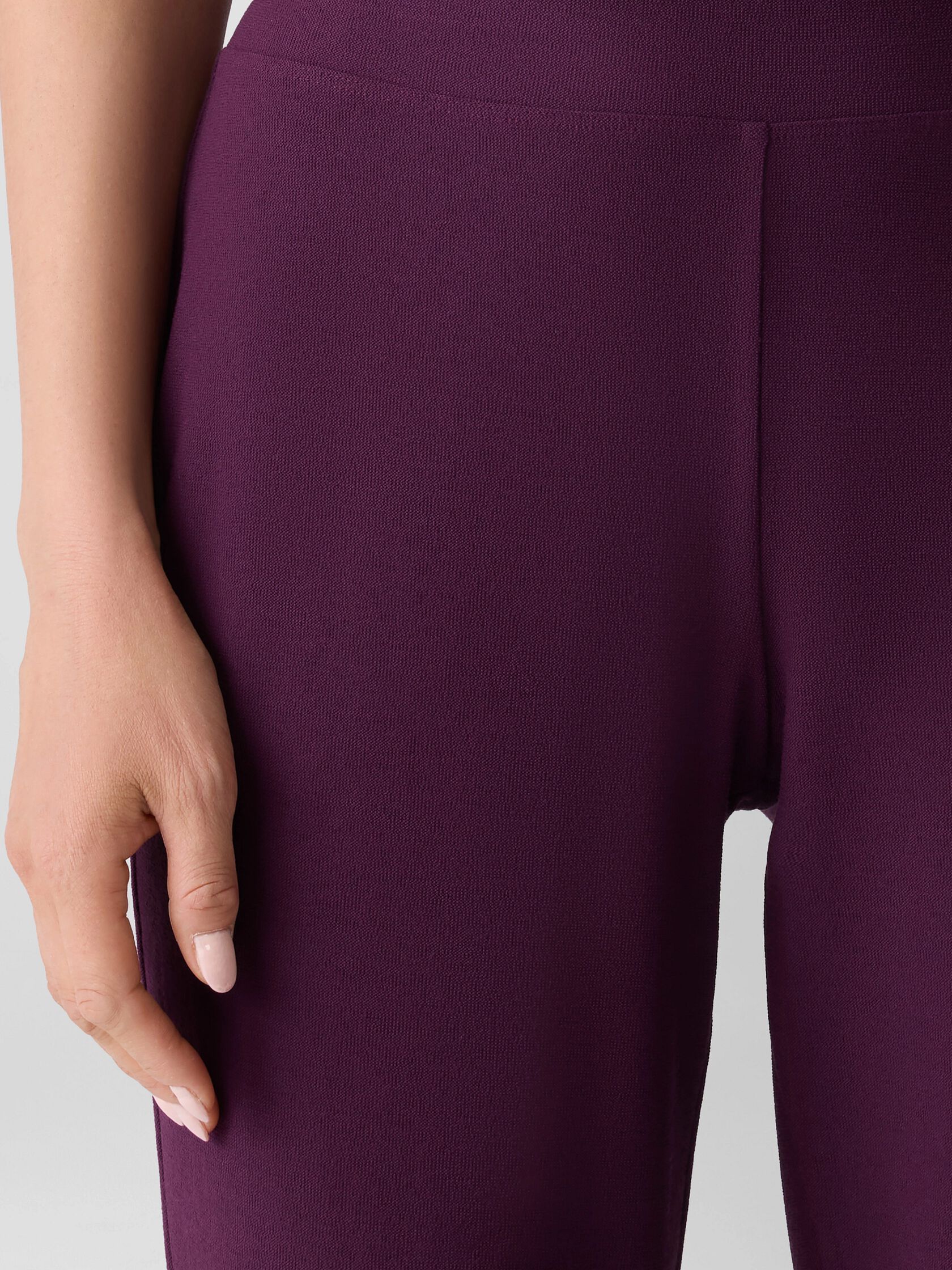 Washable Stretch Crepe Pant