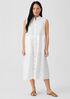 Organic Linen Pleated Dress