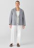 Linen Silk Twill Blazer