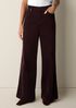 Brushed Organic Cotton Wide-Leg Pant